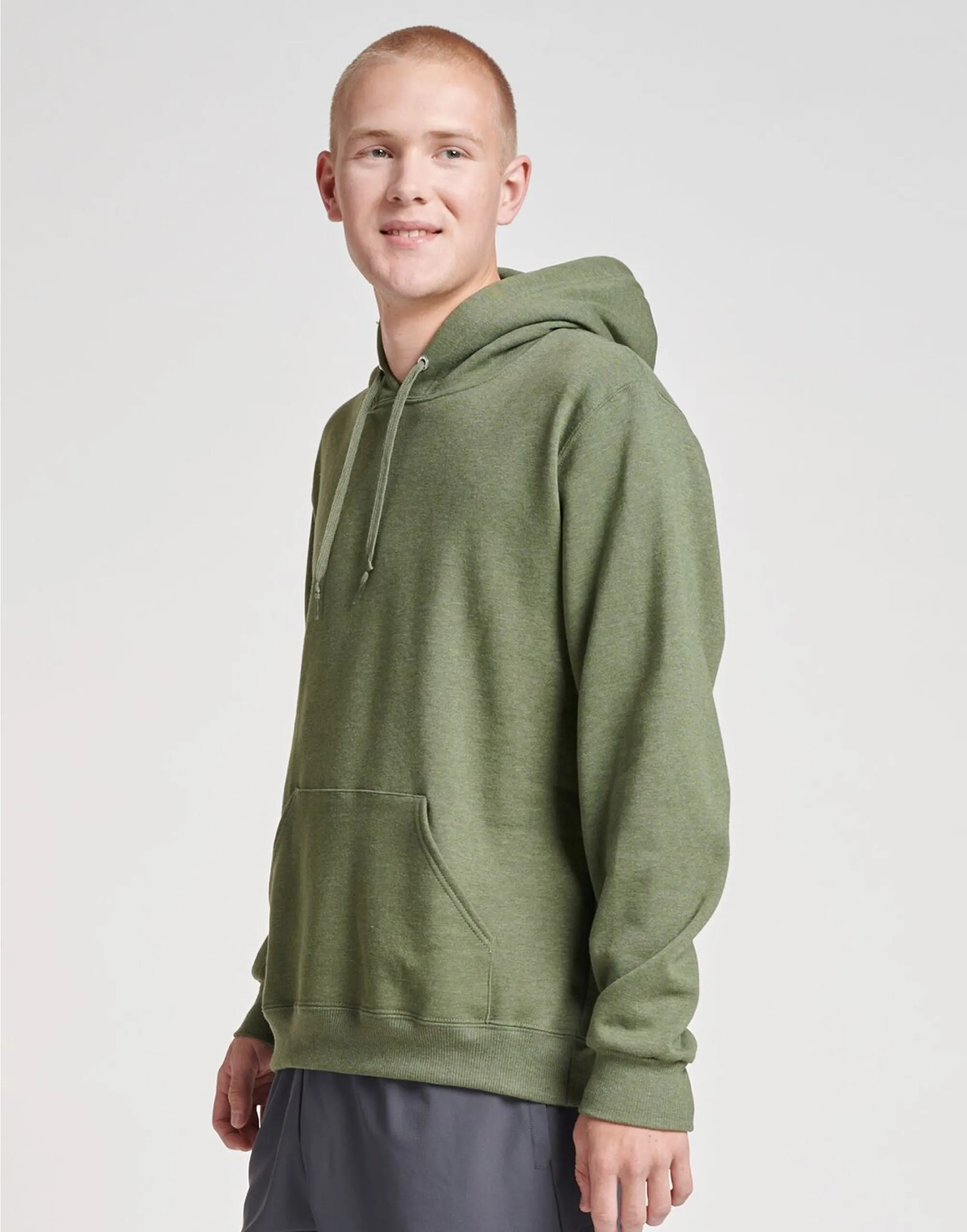 0S700M0 Jerzees Eco Premium Hooded Sweatshirt