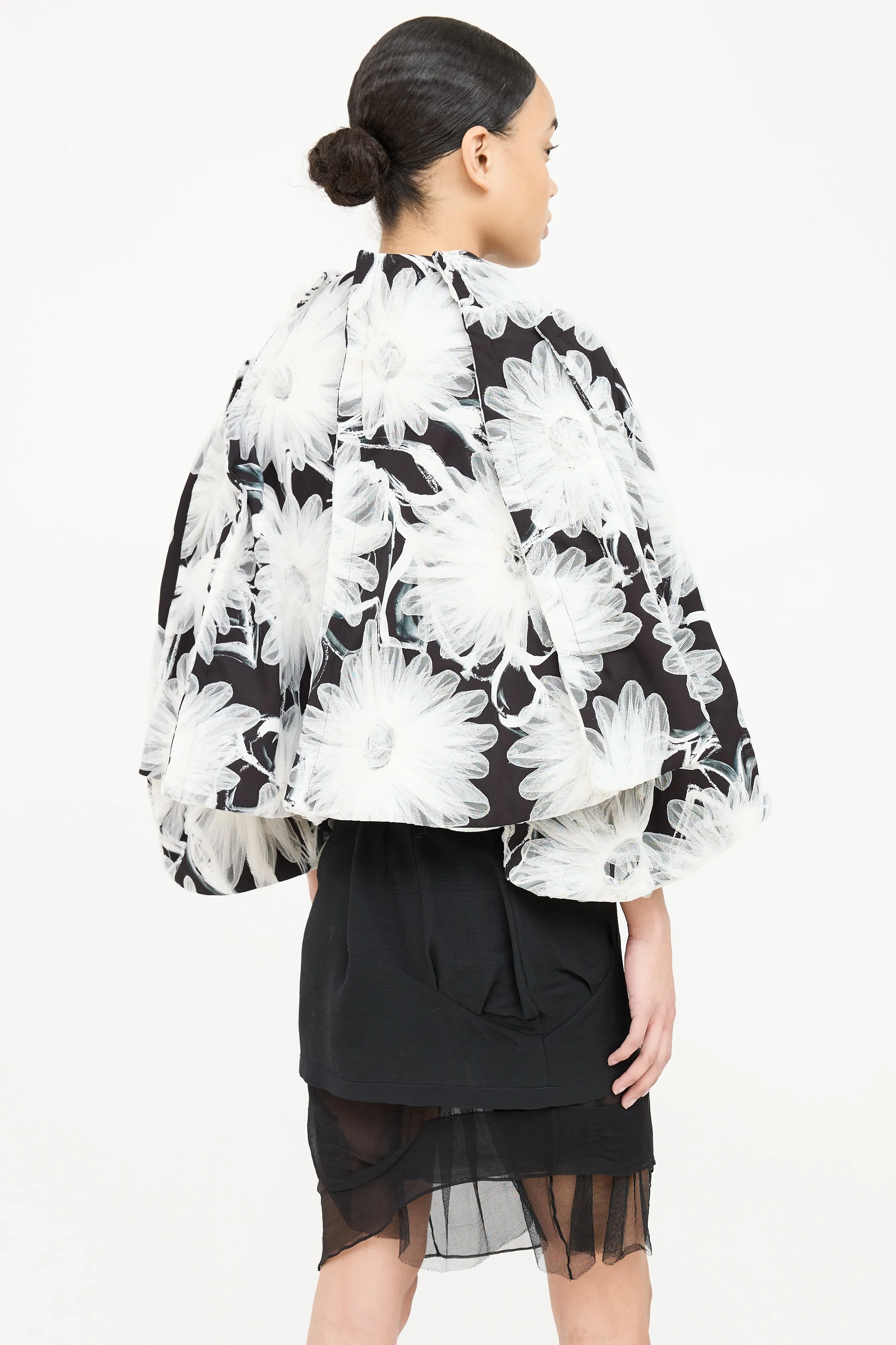 2021 Floral Mesh Jacket