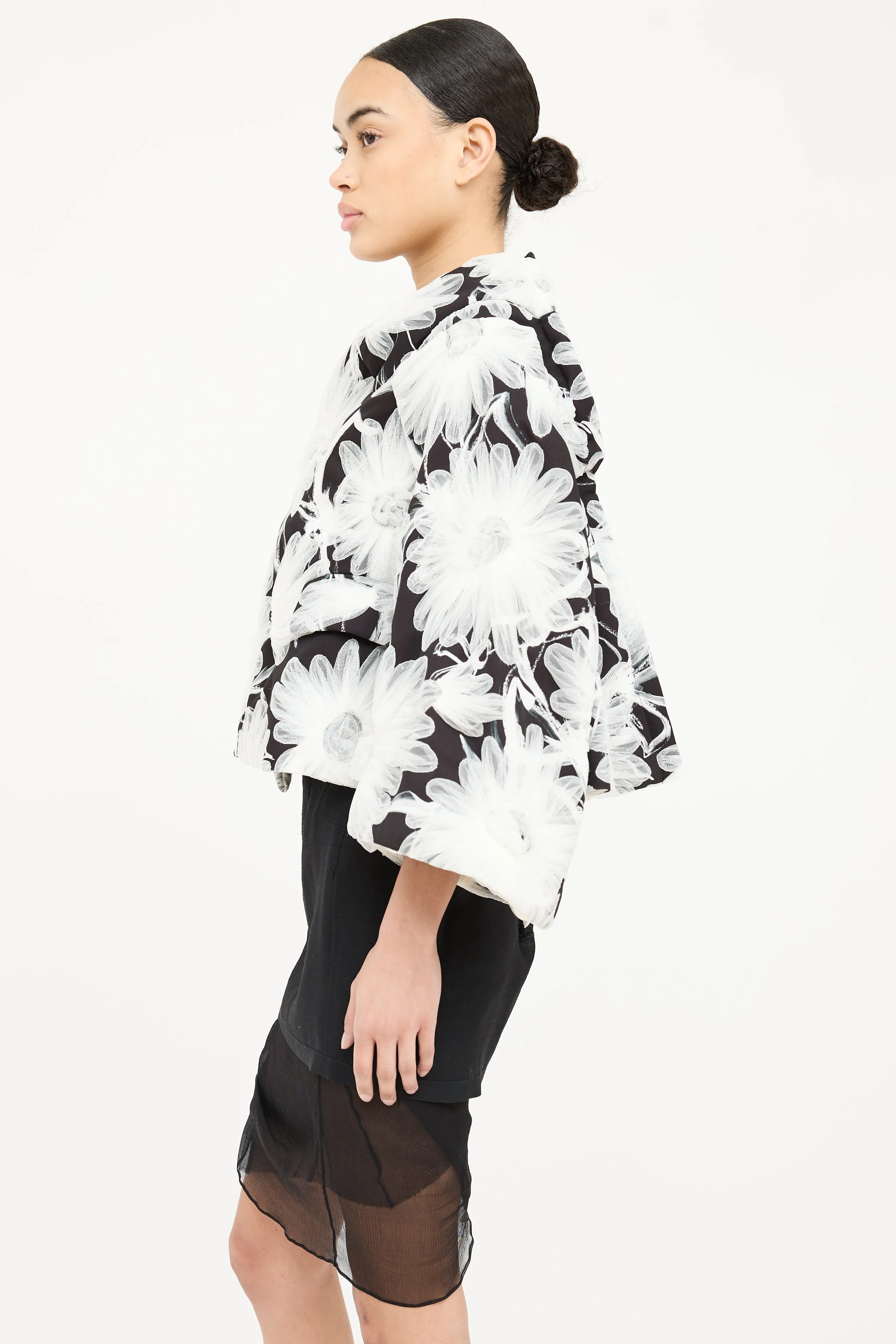 2021 Floral Mesh Jacket