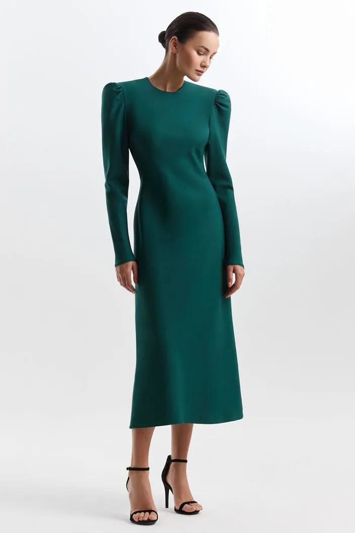 Brilliant Hot Green Evening Dress