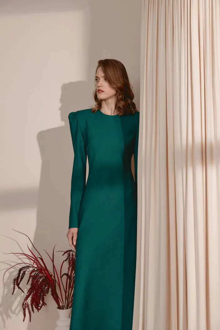 Brilliant Hot Green Evening Dress