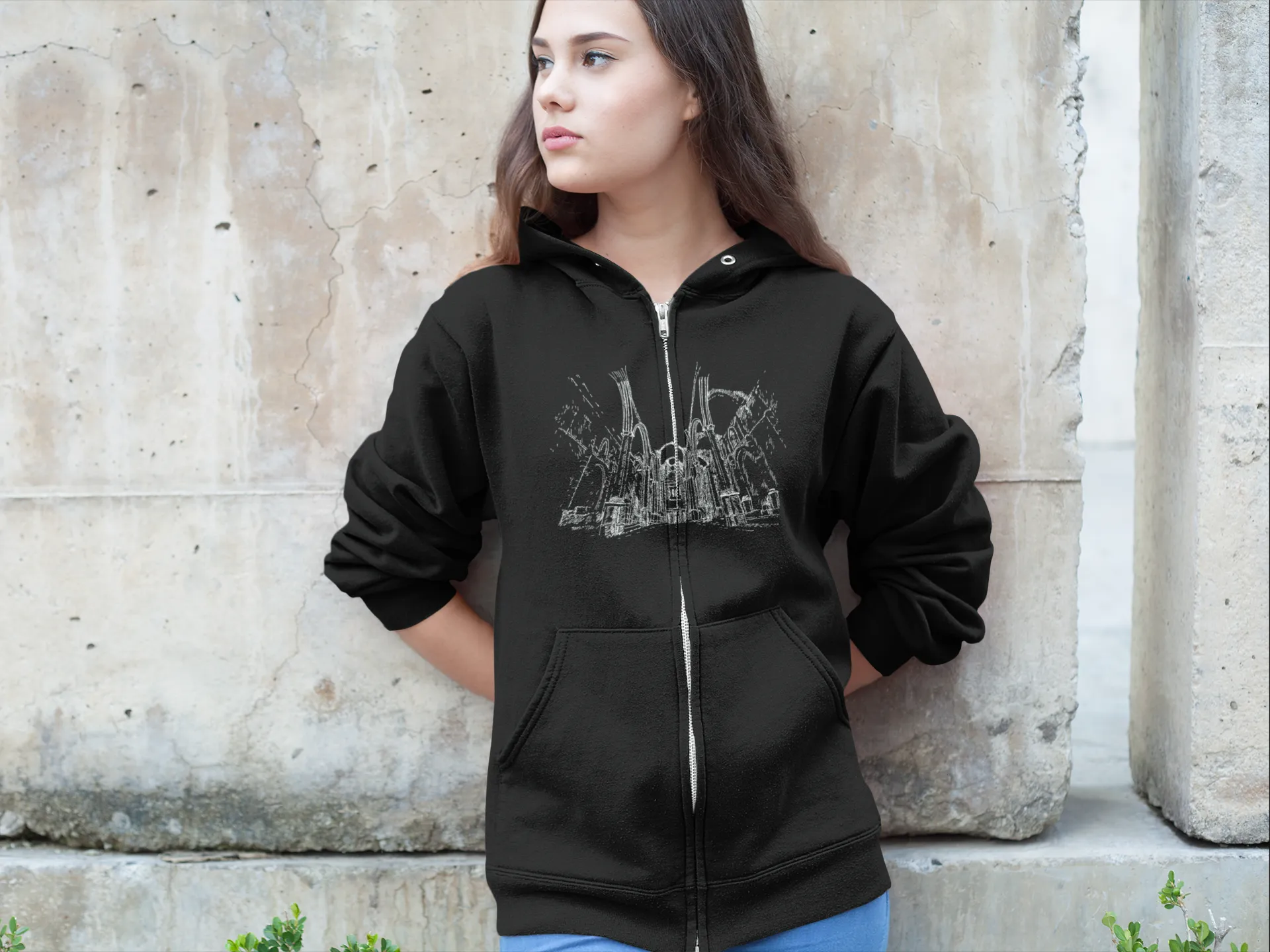 Carmo Convent - Unisex Heavy Blend™ Full Zip Hooded Sweatshirt
