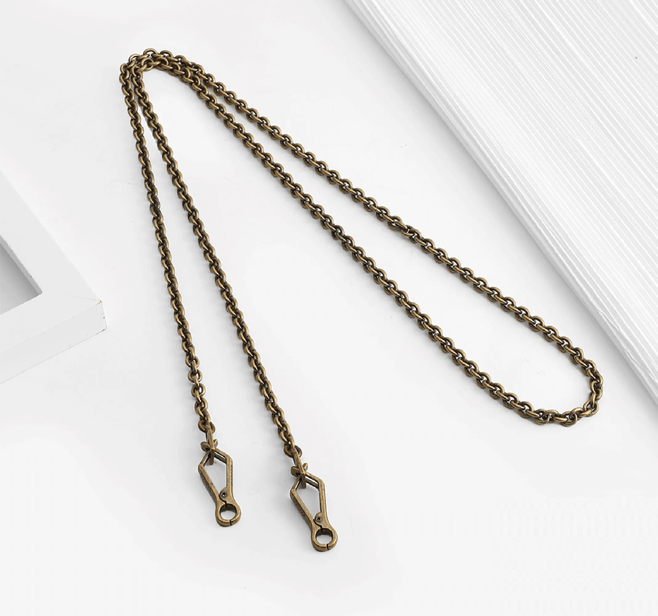 Chain accessory suitable for crossbody bags, underarm crossbody chain replacement, metal material shoulder bag chain