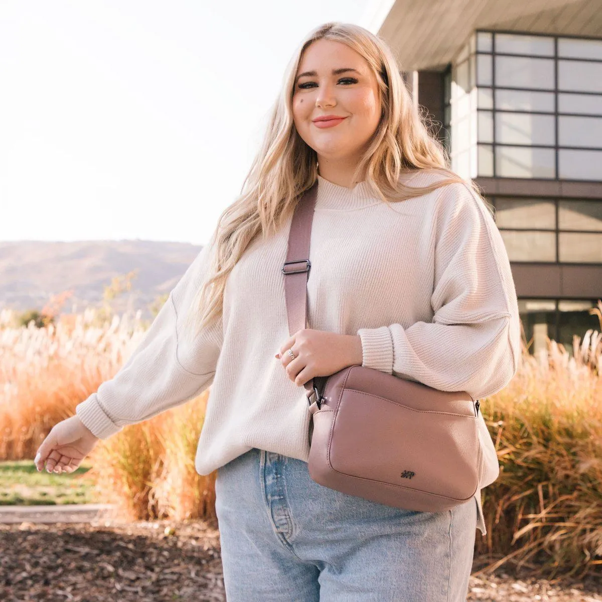 Freshly Picked  York Crossbody - Wisteria