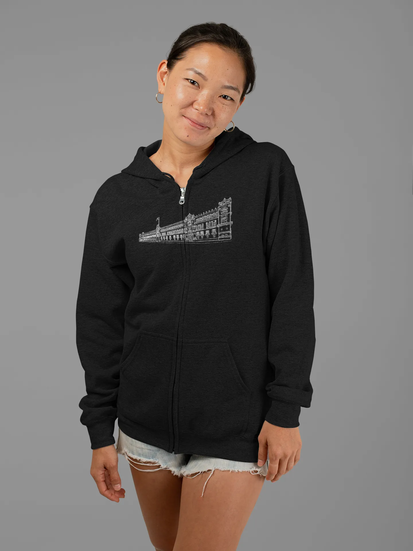 Palacio Nacional - Unisex Heavy Blend™ Full Zip Hooded Sweatshirt