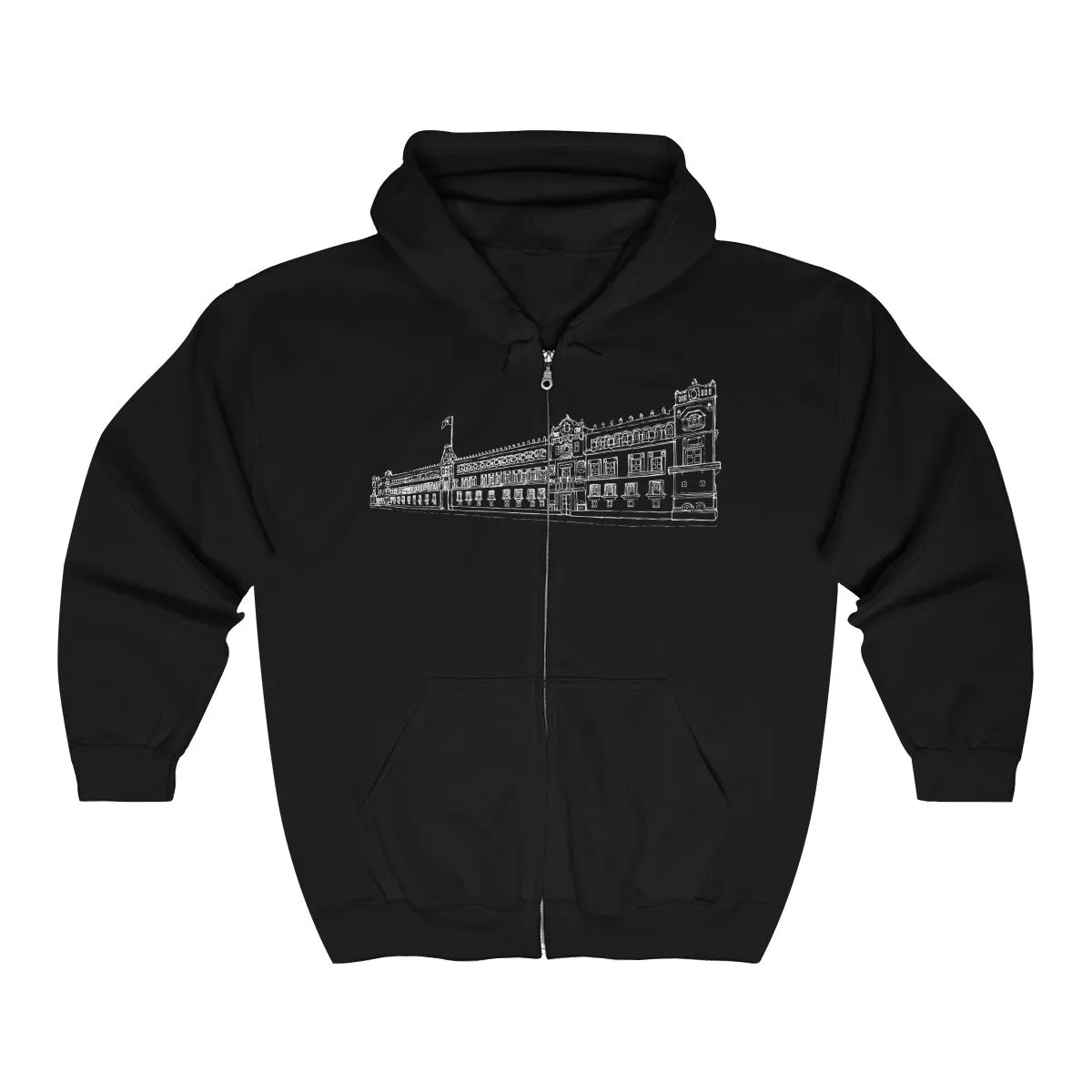 Palacio Nacional - Unisex Heavy Blend™ Full Zip Hooded Sweatshirt