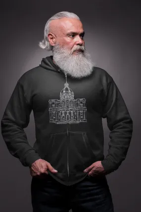 Panteao Nacional - Unisex Heavy Blend™ Full Zip Hooded Sweatshirt