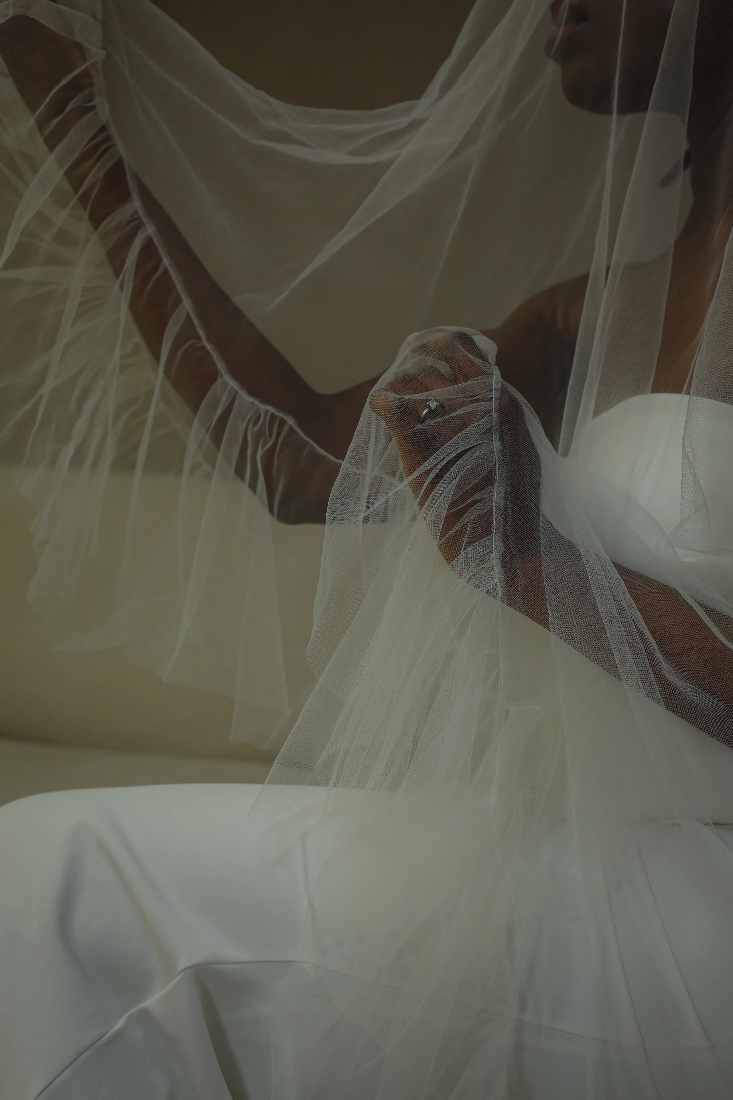 Ruffle Veil