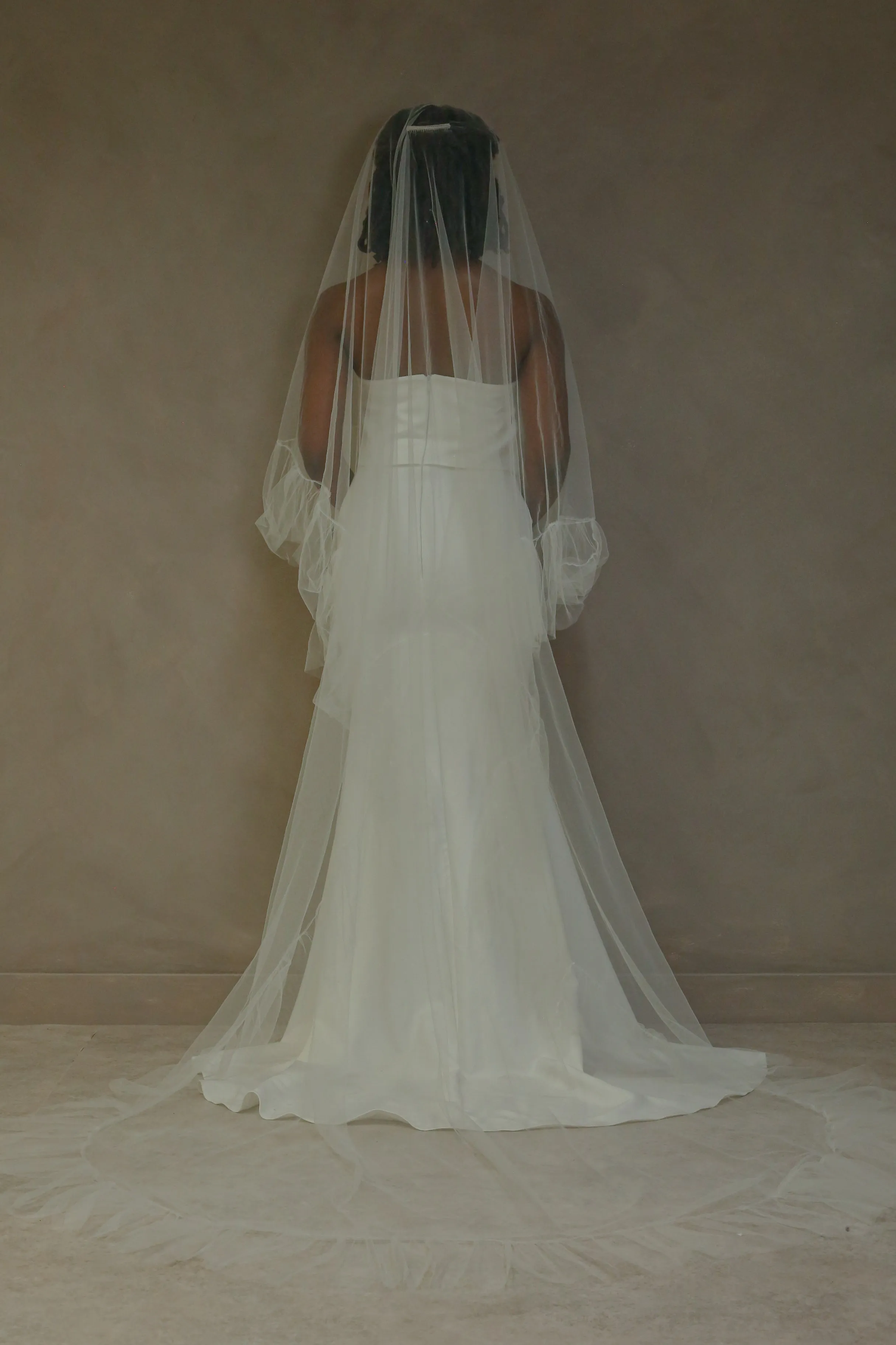 Ruffle Veil