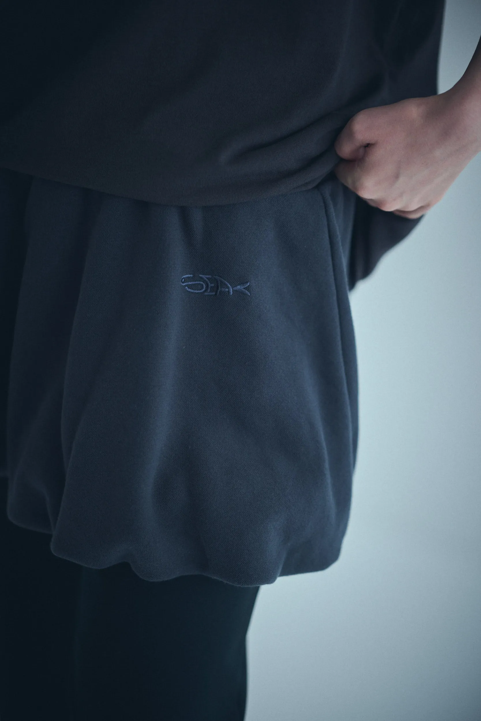 SEA SARDINE SWEAT VOLUME MINI SKIRT