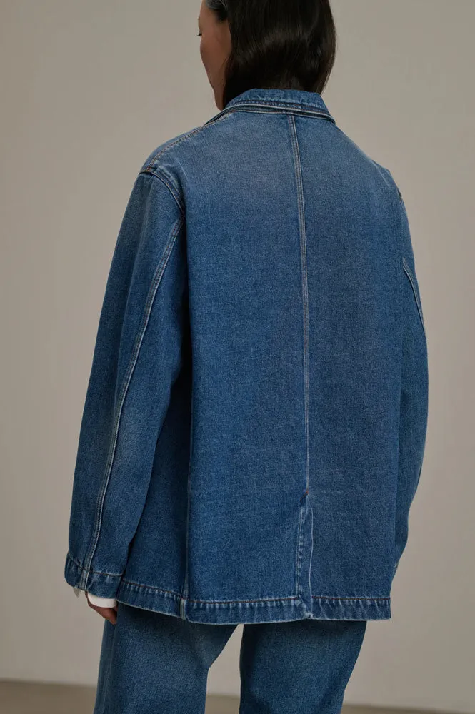 Soeur Charlize Bleu Jacket
