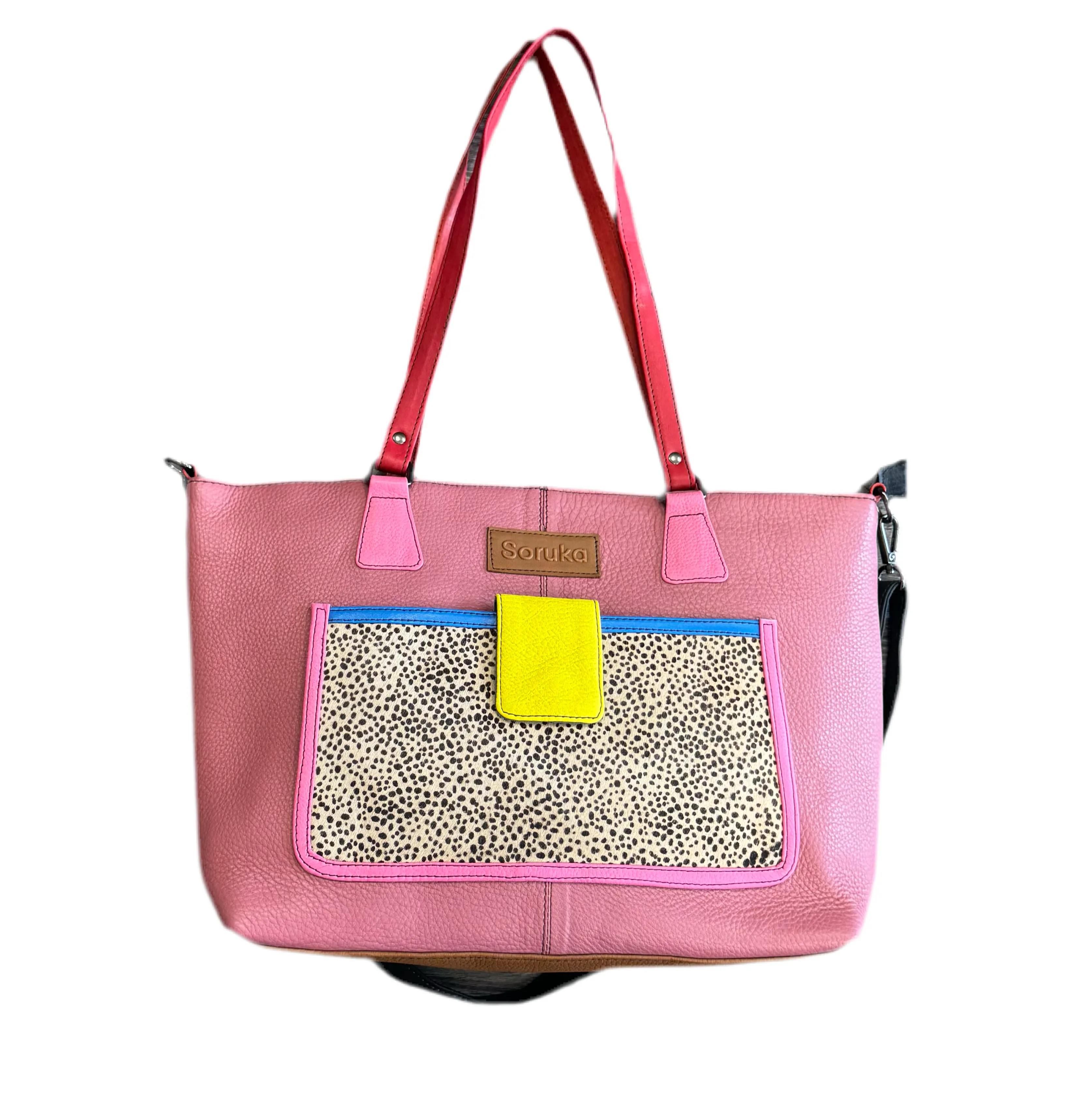 SORUKA TEMIS SHOULDER BAG PINK MULTI