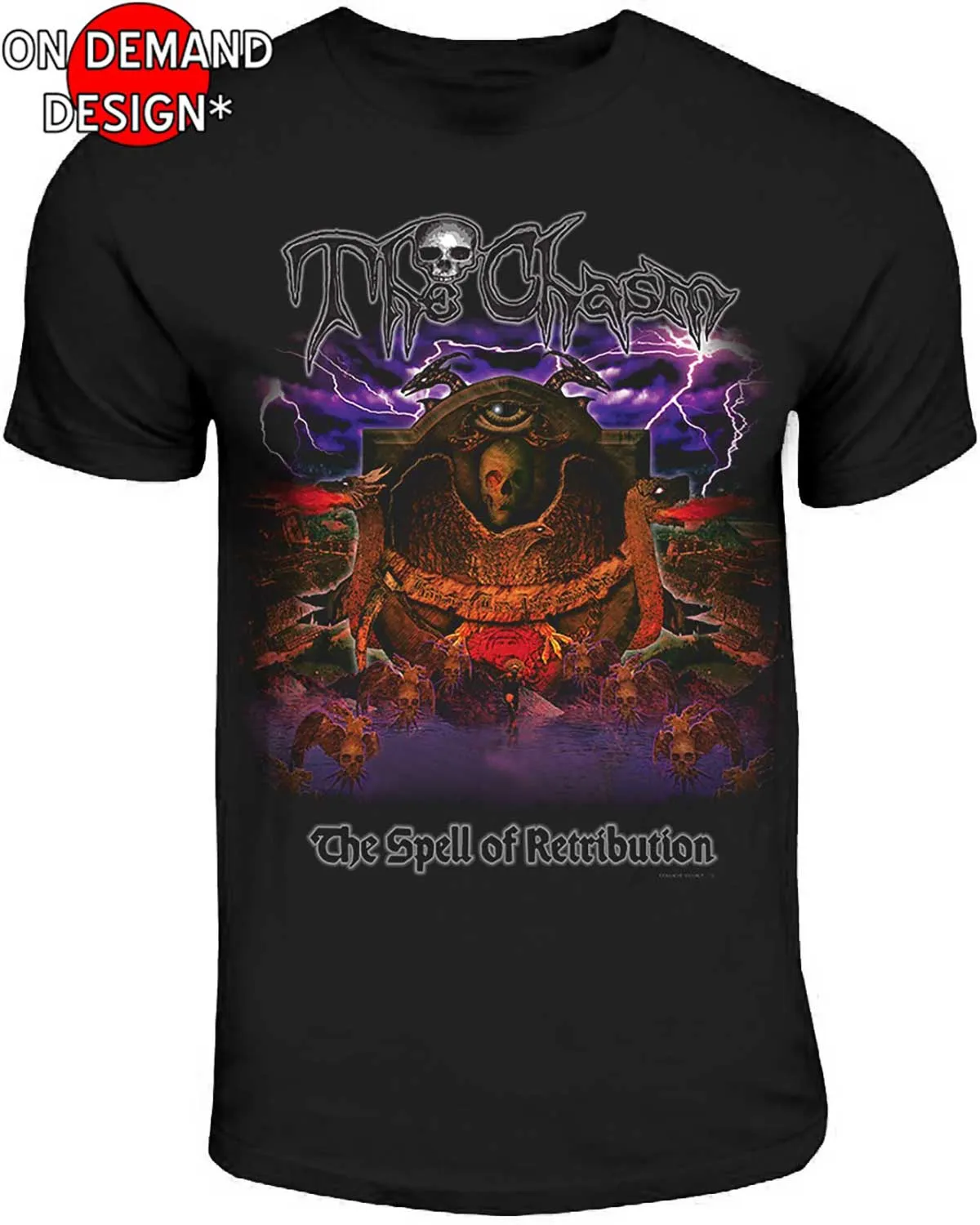 The Chasm "The Spell Of Retribution" T shirt