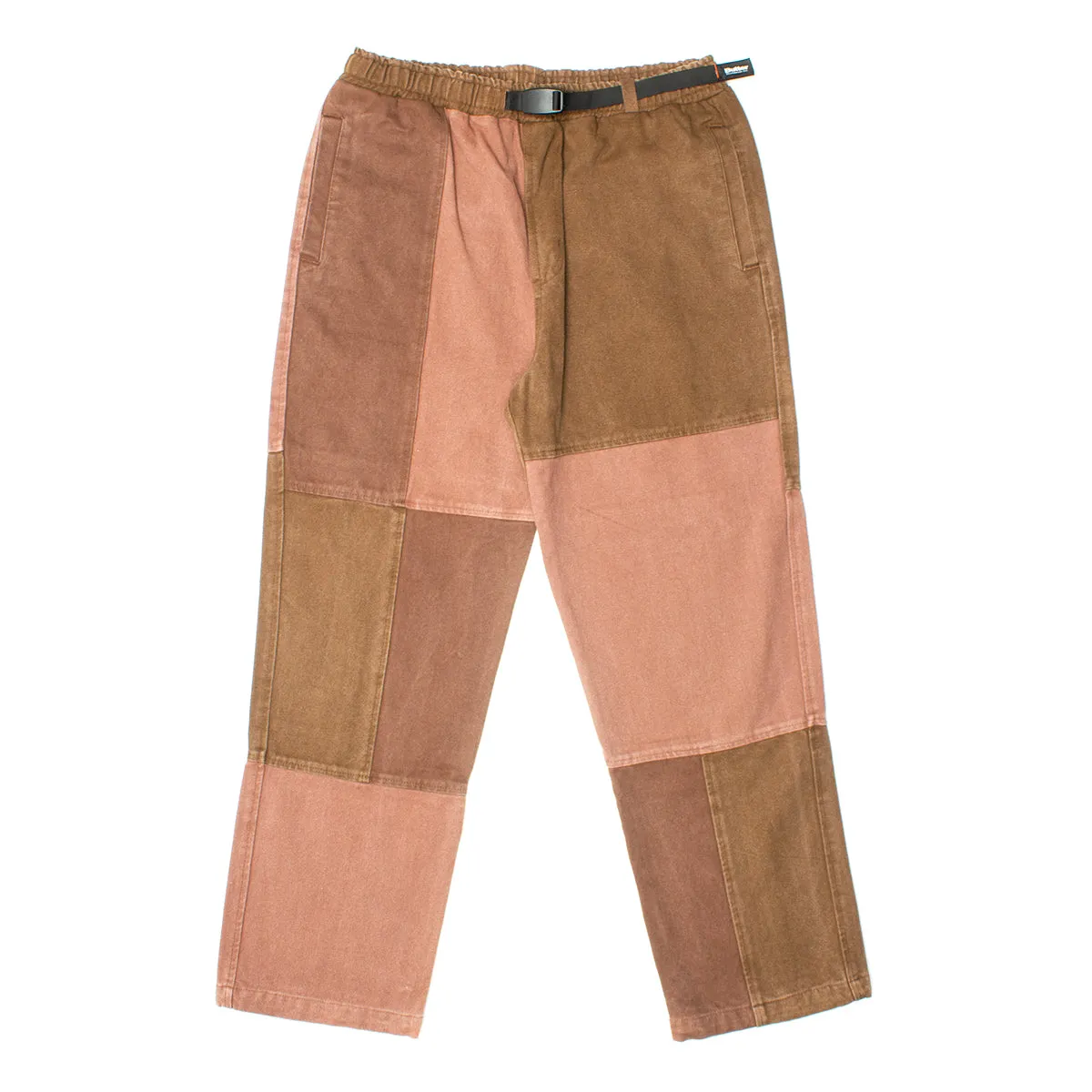 Washed Canvas Patchwork Pants